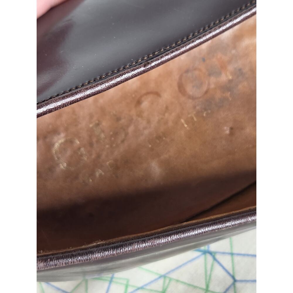 Gucci Horsebit Loafers 9.5 D Mens Leather Slip On Dress Shoes Made In Italy - Picture 8 of 9